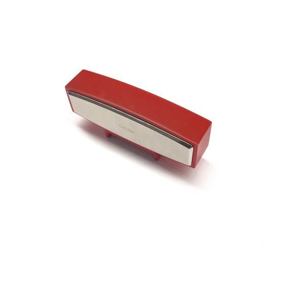 Miniature Red Mini Retro TV style clock, QUARTZ Japan Movement, La Brea, New - Picture 4 of 8